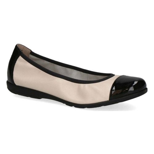 Ballerines cream black casual closed ballerinas - Caprice - Modalova