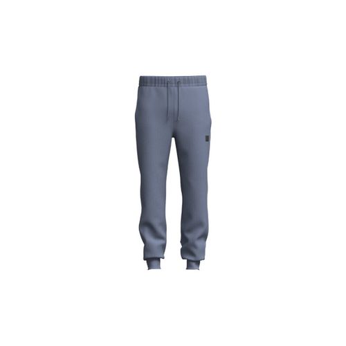 Pantalon BAS DE SURVÊTEMENT DIMACS BLEU EN COTON STRETCH À LOGO - HUGO - Modalova