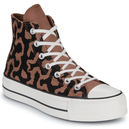 Baskets montantes CHUCK TAYLOR ALL STAR LIFT PLATFORM LEOPARD REMIX - Converse - Modalova