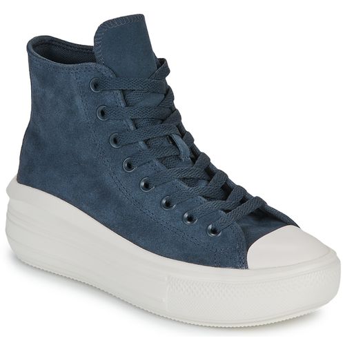 Baskets montantes CHUCK TAYLOR ALL STAR MOVE PLATFORM COLORFUL SUEDE - Converse - Modalova