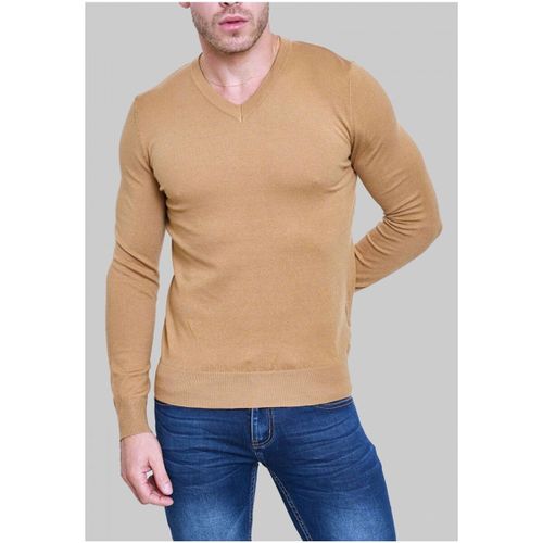 Pull Kebello Pull V H, Beige - Kebello - Modalova