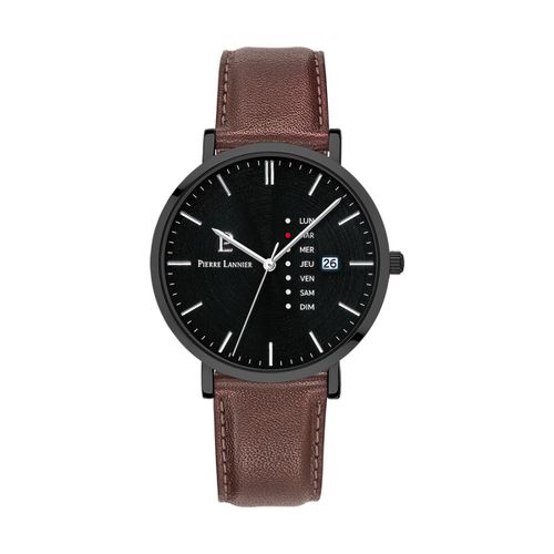 Montre Montre DATA Cadran Noir - Pierre Lannier - Modalova