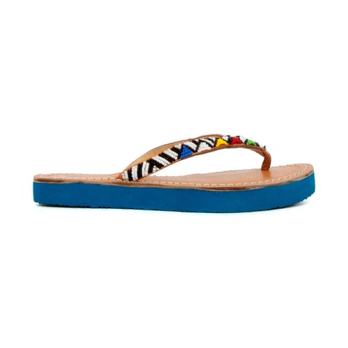 Sandales compensées SERI SOFT SOLE BLK TRIBAL - Laidbacklondon - Modalova