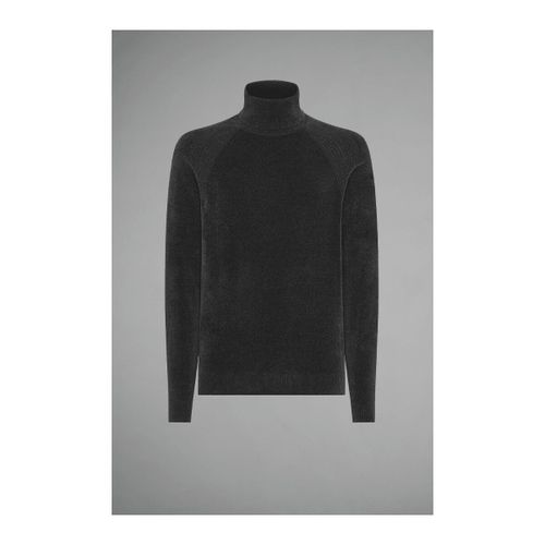 Pull Pull col roulé gris en velours - Rrd - Roberto Ricci Designs - Modalova