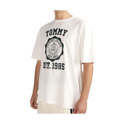 T-shirt Tommy Hilfiger Crest Varsit - Tommy Hilfiger - Modalova