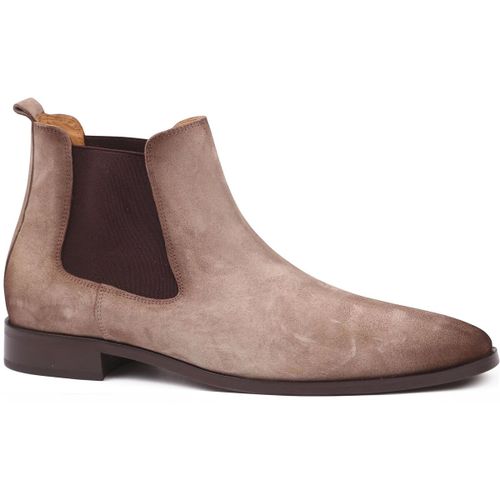 Bottes plates Chelsea Boot Daim Beige - Suitable - Modalova