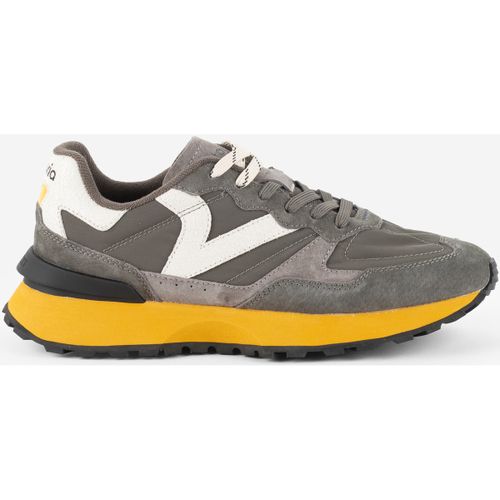 Baskets basses 1985 BASKET RUSH NYLON CUIR CROÛTE DE CUIR 8807101 - Victoria - Modalova
