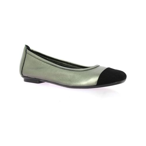 Ballerines Ballerines cuir laminé plomb - Reqin's - Modalova