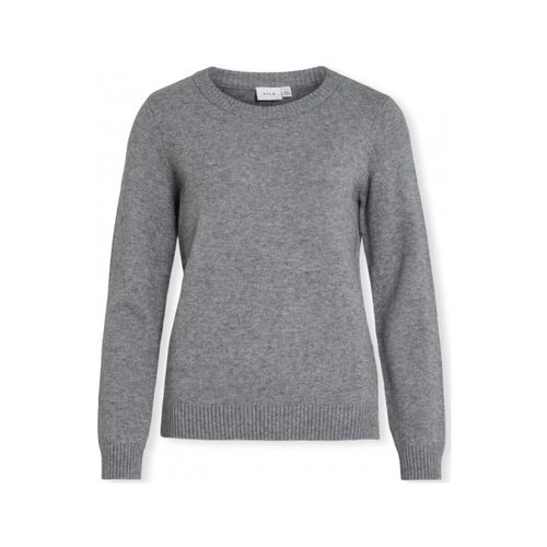 Pull Noos Ril O-Neck L/S - Medium Grey - Vila - Modalova