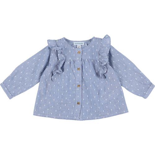 Blouses Blouse bleu, blanc - Vertbaudet - Modalova