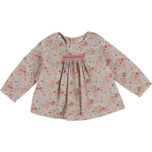 Blouses Blouse smockée brodée main liberty multicolore - Bonpoint - Modalova