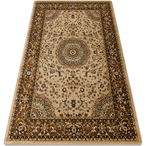 Tapis Tapis ROYAL E0177 Cadre, rosette - beige 150x230 cm - Rugsx - Modalova