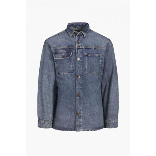 Chemise 12252698 SCOTT OVERSHIRT-BLUE DENIM - Jack & Jones - Modalova