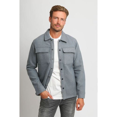 Polaire Surchemise Mix Laine Bleu - Suitable - Modalova