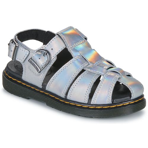 Sandales plates Caarys J Silver Lazer Reflective Metallic - Dr. Martens - Modalova