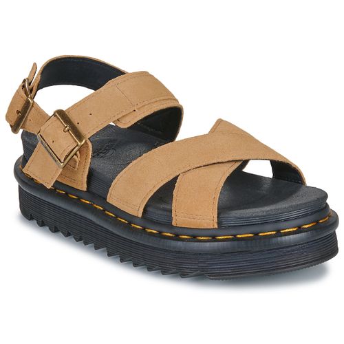 Sandales compensées Voss II Sandal Tan Suede - Dr. Martens - Modalova