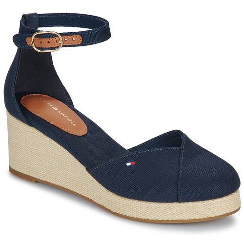 Sandales compensées FLAG CLOSED TOE MID WEDGE ESPAD - Tommy Hilfiger - Modalova