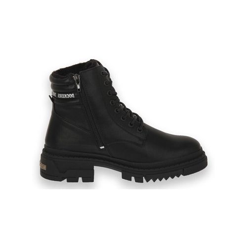 Bottines Dockers 100 Nappa Nero - Dockers - Modalova