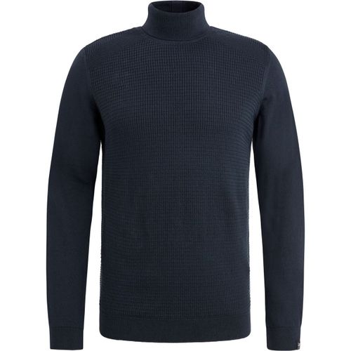 Sweatshirts Pull Col Roulé Structuré Marine - Vanguard - Modalova