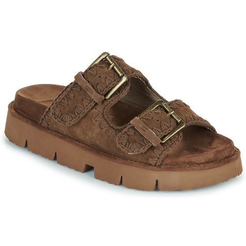 Sandales compensées BIO SANDAL TWO BUCKLES MONOCHROME - Mou - Modalova