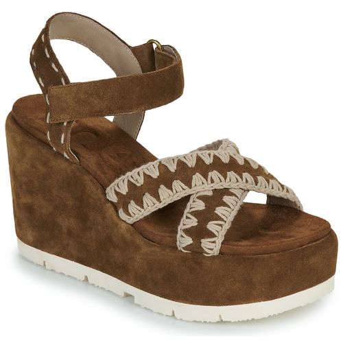 Sandales compensées EVA CRISS CROSS WEDGE - Mou - Modalova