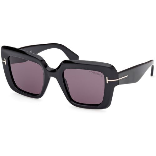 Lunettes de soleil FT1157 ESME Lunettes de soleil, Noir/Fumée, 50 mm - Tom Ford - Modalova