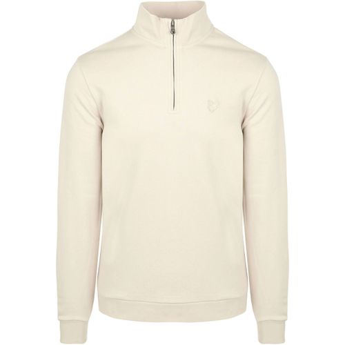 Sweatshirts Lyle Scott Pull Demi-Zip Ton sur Ton Écru - Lyle & Scott - Modalova