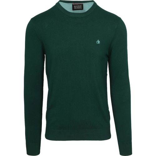 Sweatshirts Pull Essential vert foncé - Scotch & Soda - Modalova