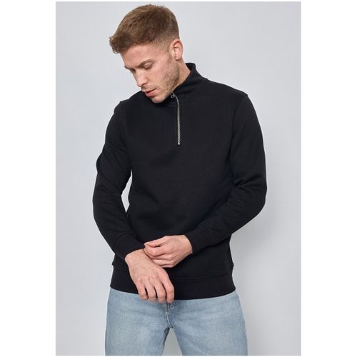 Pull Pull Col Zippé H, Noir - Kebello - Modalova