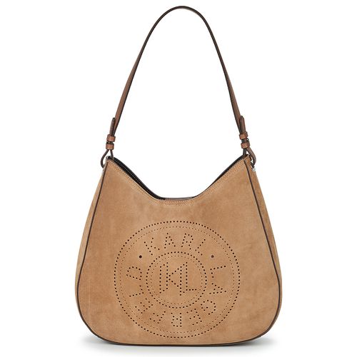 Sac a main K/CIRCLE HOBO BAG PERFORATED - Karl Lagerfeld - Modalova