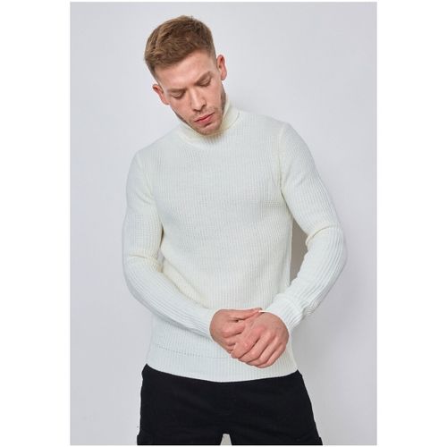 Pull Pull col roulé Blanc H - Kebello - Modalova