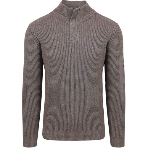 Sweatshirts Mou Pull Demi-Zip Taupe - Suitable - Modalova