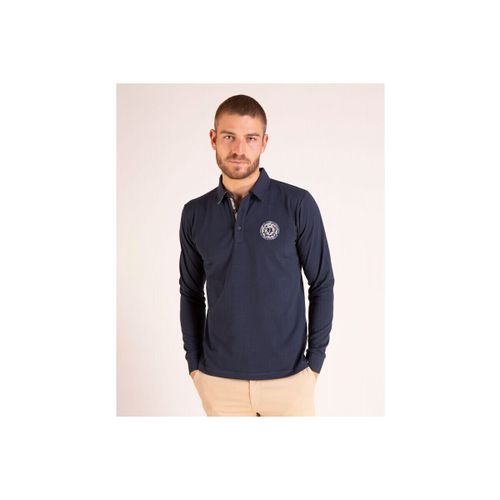 T-shirt Maillot manches longues uni avec détails en popeline imprimée - Camberabero - Modalova