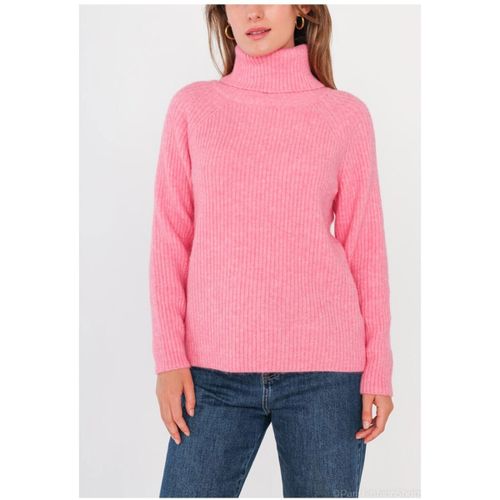 Pull Kebello Pull col Roulé Rose F - Kebello - Modalova
