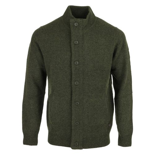 Gilet Patch Zip Through Knitted Jumper - Barbour - Modalova