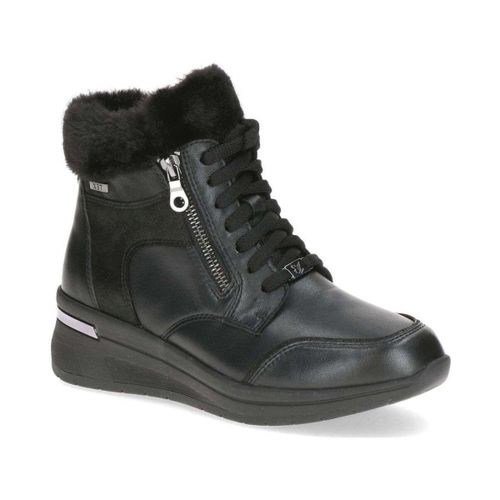 Bottines black casual closed booties - Caprice - Modalova