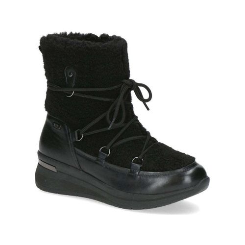 Bottines black casual closed booties - Caprice - Modalova