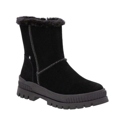 Bottines black casual closed ladies mid height boots - R-Evolution - Modalova