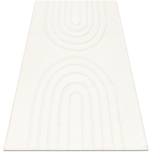 Tapis Tapis lavable CURVY blanc 11 Arches, structurel, 60x100 cm - Rugsx - Modalova