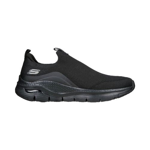 Baskets Baskets Arch cuir suédé noir - Skechers - Modalova