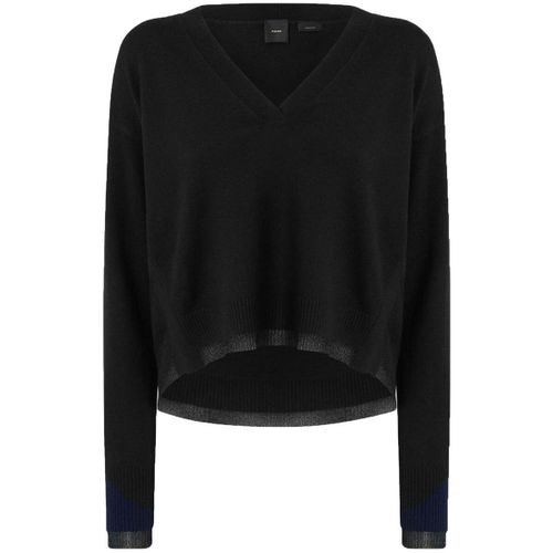 Pull SPESSORE MAGLIA MIX CASHMERE SHINY EDGES - Pinko - Modalova