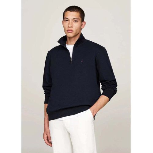 Sweat-shirt Pull camionneur marine - Tommy Hilfiger - Modalova