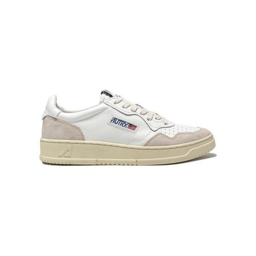 Baskets Medalist Low Suede W - White/Beige - Autry - Modalova