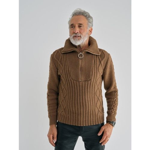 Pull 12Ia PULL CAMIONNEUR CAMEL - 12Ia - Modalova