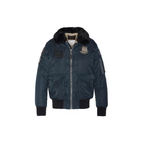 Blouson Schott badgé OHARAVINTRS - Schott - Modalova