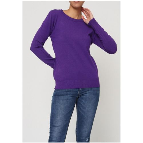 Pull Kebello Pull Col Rond Violet F - Kebello - Modalova