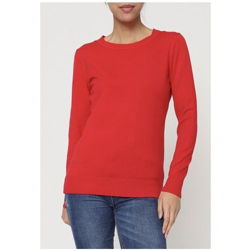 Pull Kebello Pull Col Rond F, Rouge - Kebello - Modalova