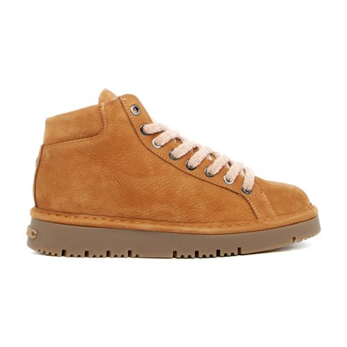 Bottes plates P13 ANKLE BOOT 0101D016 SHEARLING BROWN SUGAR - Panchic - Modalova