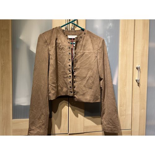 Blouson Blouson daim camel Camaïeu - Camaieu - Modalova