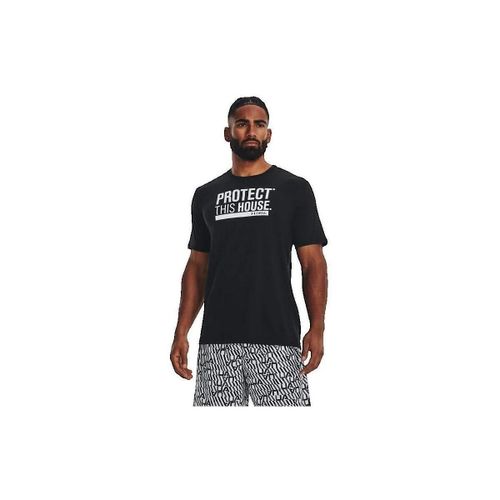 T-shirt Ua Protège Cette Maison - Under Armour - Modalova